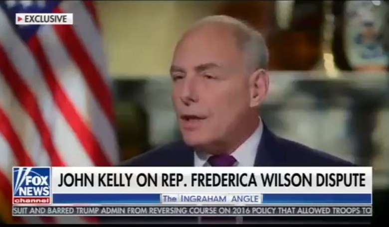 Media Discovers John Kelly is a Partisan, Racist Buffoon