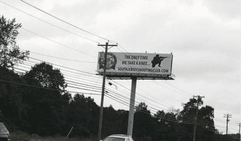 Leftists Are Going Nuts Over a "Racist" Billboard That's Not at All Racist