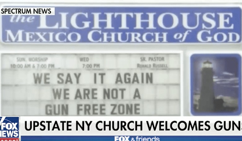 New York Pastor: My Church Is Not a Gun Free Zone