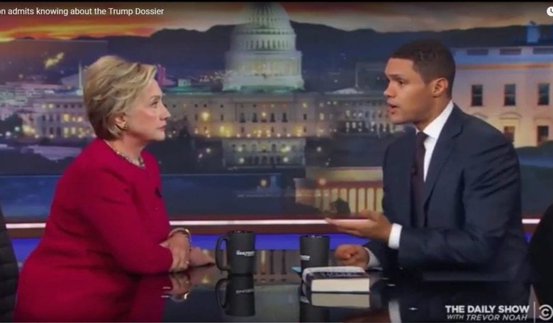 Hillary Clinton Flip Flops on What She Knew About the Trump Dossier