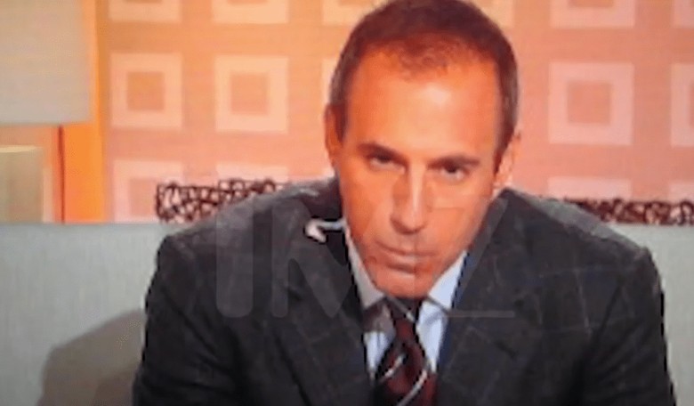 Gross! Matt Lauer Caught On Video Creeping on Viera (WATCH)