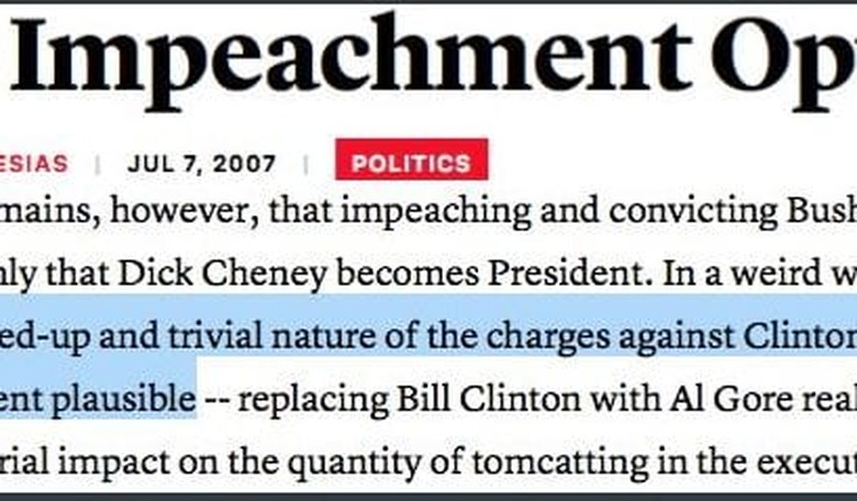 Bourbon On The Rocks: Impeachment Mess #855