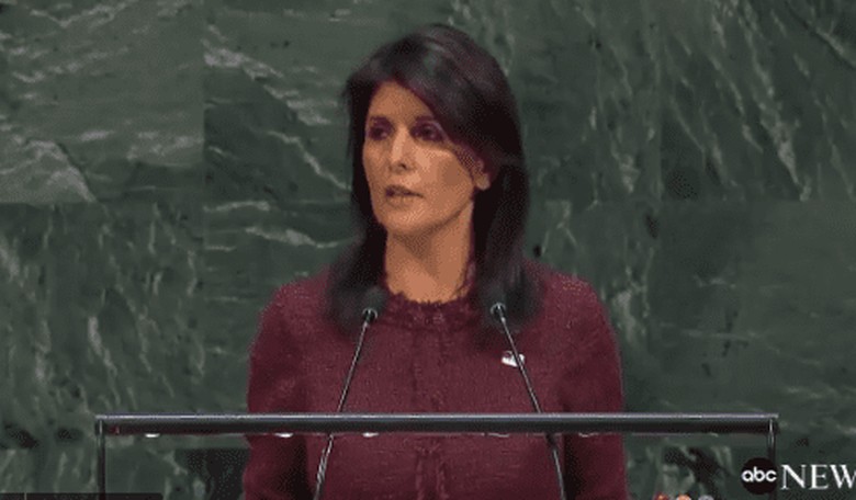 Nikki Haley Just Reminded the UN of America's Might and Power in One of the Most EPIC Speeches of 2017
