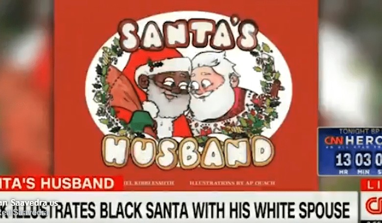 CNN Pushes a Gay Santa Storybook for Kids Featuring "Santa's Husband," and I Have Some Questions