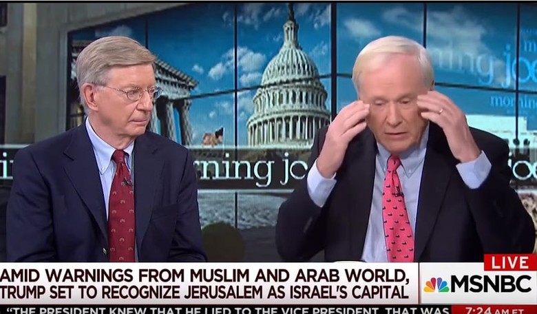 Chris Matthews Explains the Amazing Secret Reason for President Trump's Jerusalem Announcement