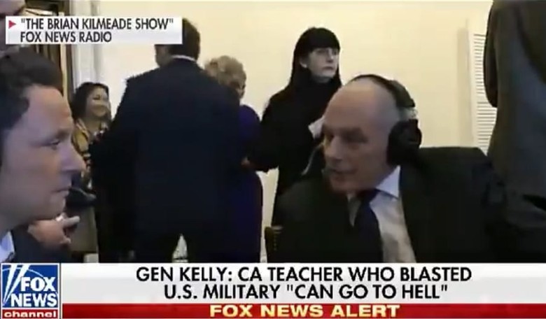 John Kelly Has Choice Words for the High School Teacher Who Called Military Members "A Bunch of Dumb S***s"