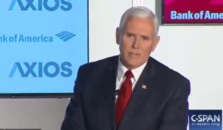 Watch: A Highly Displeased Mike Pence Responds to Joy Behar Calling Christianity a Mental Illness