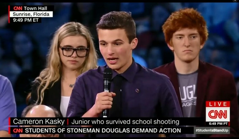 Civility In Action. High School Kid Tells Marco Rubio He's Just Like the School Shooter Nikolas Cruz