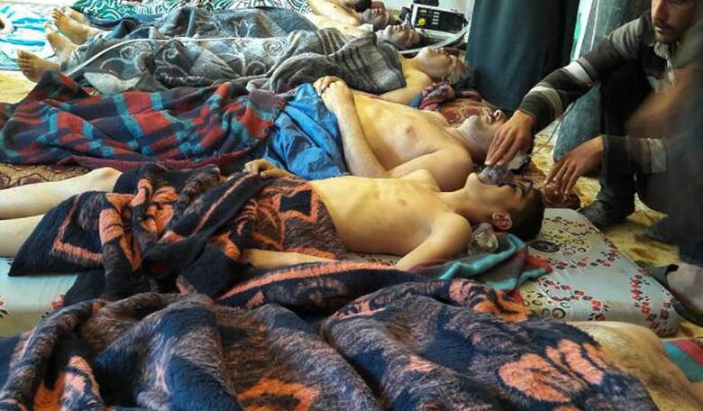 As Iran-backed Syria Bombs Rebels in Ghouta, Trump Talks Iran with Other ME Leaders