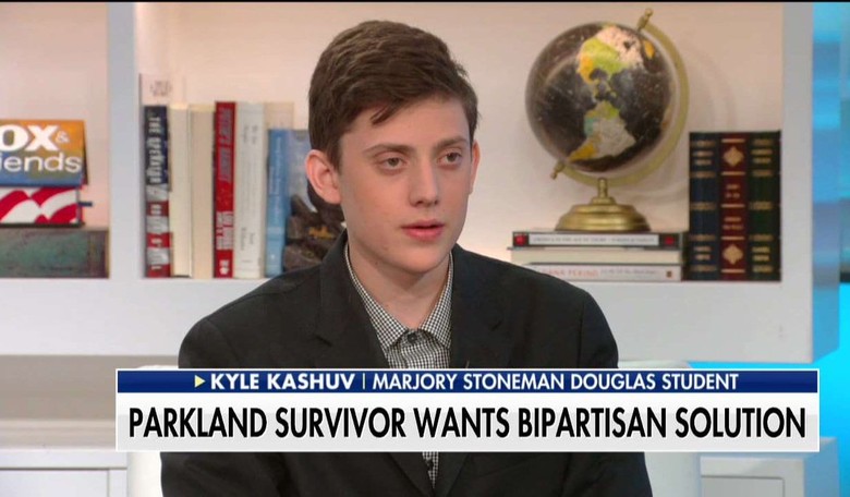 In the Midst of the Parkland Student Media Spectacle, Kyle Kashuv Is the Only One I Respect