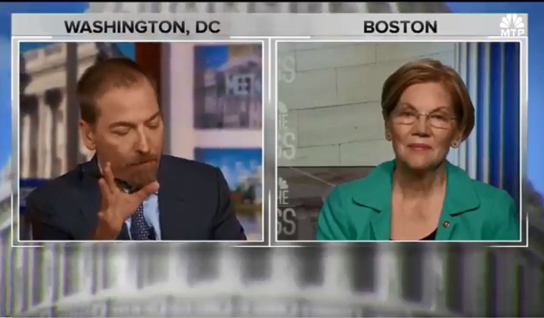 Elizabeth Warren Seems to Bow Out of the 2020 Presidential Race and Refuses a Newspaper's Challenge