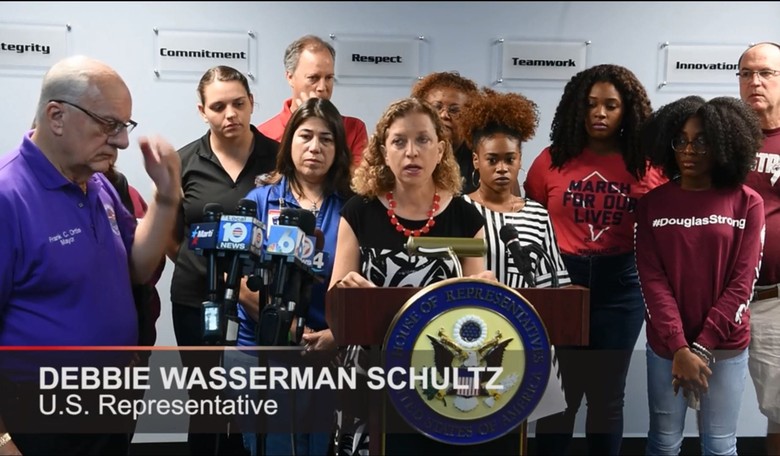 Debbie Wasserman Schultz and "Stolen Valor" Blumenthal Rip Off Chris Rock's Gun Violence Idea