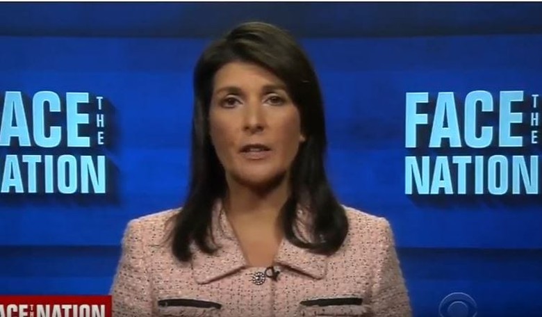 Nikki Haley: We're Not Done With Russia Over the Gas Attack in Syria