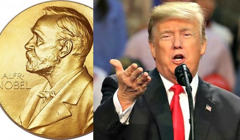 President Trump? Nobel Laureate?
