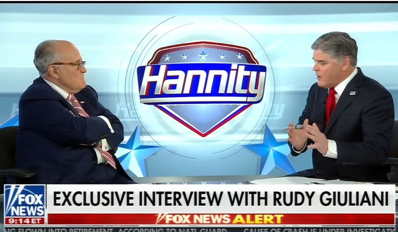 Forget Stormy Daniels, Giuliani's Interview on Hannity Is a Roadmap for Dealing With Mueller