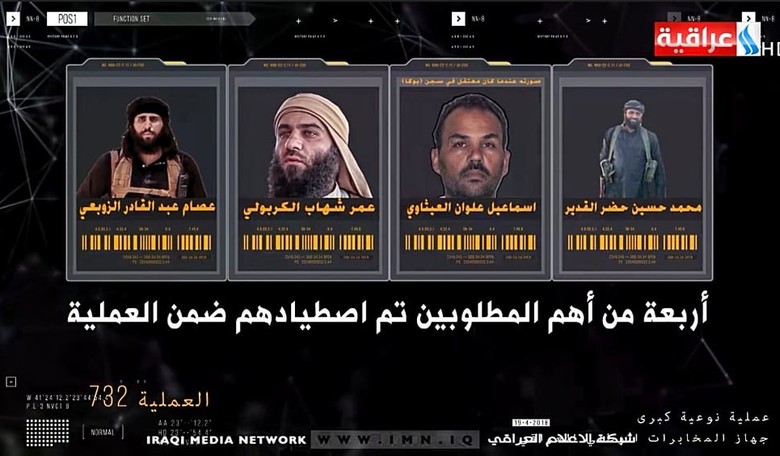US-Iraqi Intelligence Conduct a Sting That Nets Five Top ISIS Commanders