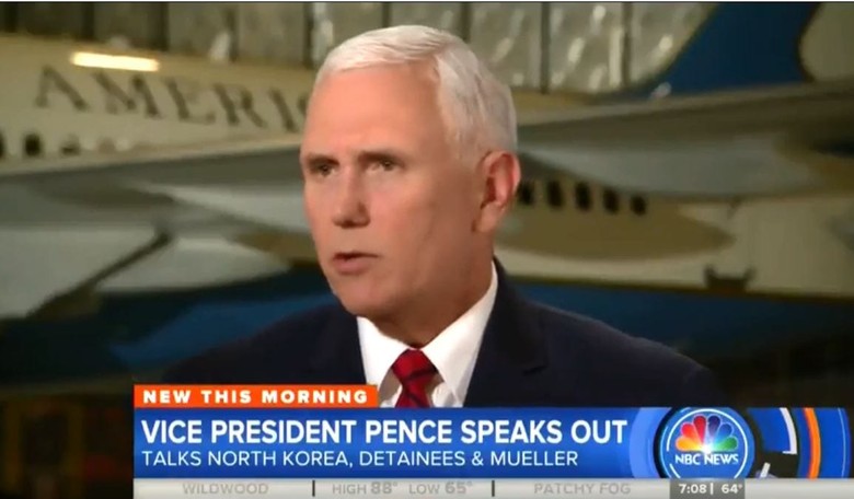 Mike Pence to Robert Mueller: Time to Wrap This Nonsense Up
