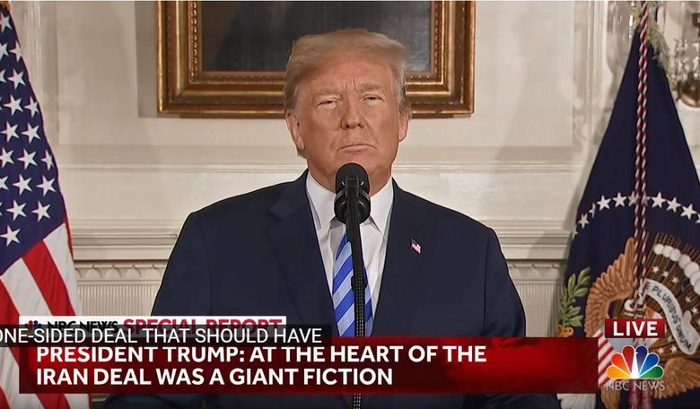 BREAKING. President Trump's Remarks on Leaving the Iran Nuclear Deal