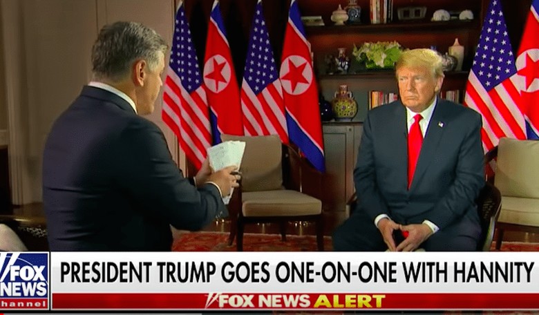 Hannity's Trump Interview Crushes Cable Competition