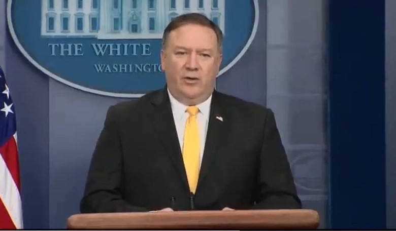 Pompeo Confirms U.S. Intelligence Points To Iran Attacking Oil Tankers