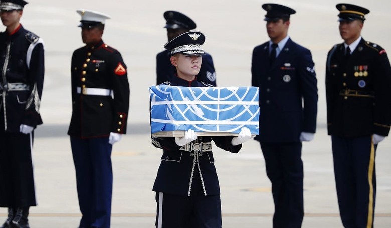 North Korea Returns Remains of US Soldiers on 65th Anniversary of Korean War Armistice