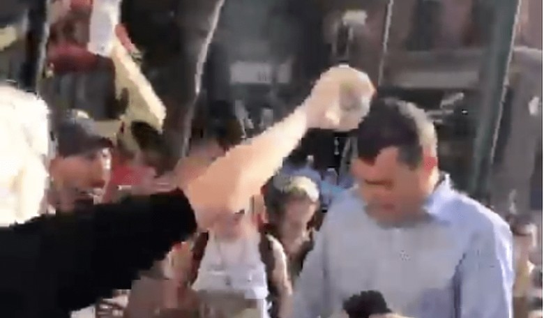 SJWs and Anti-Capitalist Mob Surround, Scream At, and Assault TPUSA's Charlie Kirk and Candace Owens