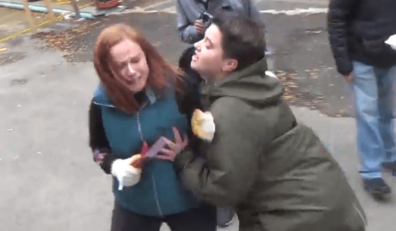 WATCH: Another Pro-Life Woman Assaulted by a Pro-Abortion Lunatic