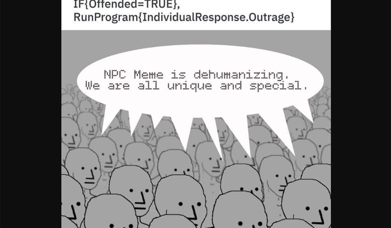 Why Twitter Banned the "NPC Meme" Being Used Against Social Justice Warriors and the Hard Left