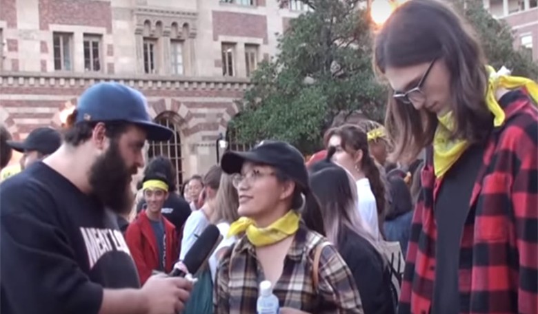WATCH: College Protesters Can't Figure Out Why They Believe What They Do