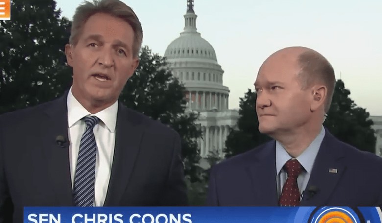 Flake Scolds Trump for Talking About "Sensitive Matter" at a Political Rally