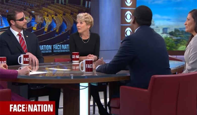 Dan Crenshaw Schools Panel of Democrats On Face the Nation