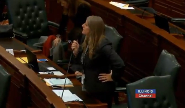 WATCH: Dem Illinois Congresswoman Wishes Death on Republican and His Family Prompting Furious Response