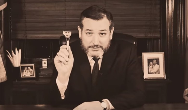 WATCH: Ted Cruz Releases Toxically Masculine Video On How to Grow a Beard