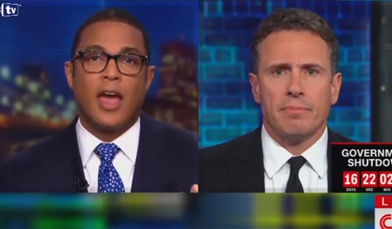 WATCH: CNN's Chris Cuomo Surprisingly Defends Trump's Wall Against Don Lemon