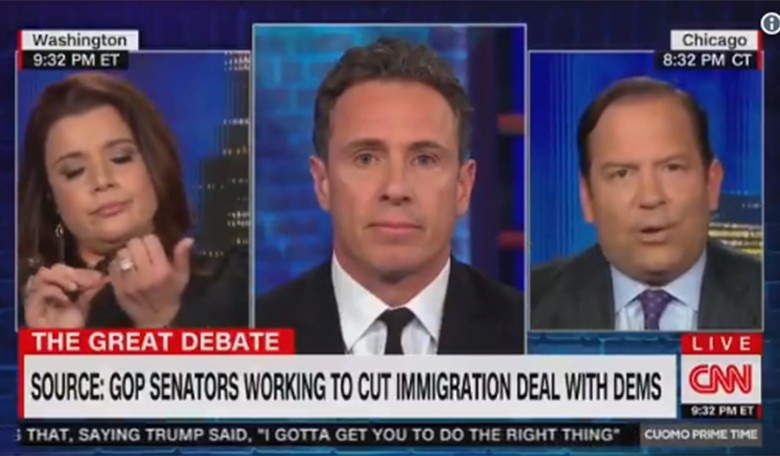 WATCH: CNN Contributor Anna Navarro Files Her Nails During Panel While Discussing Atrocities Due to Illegal Immigration