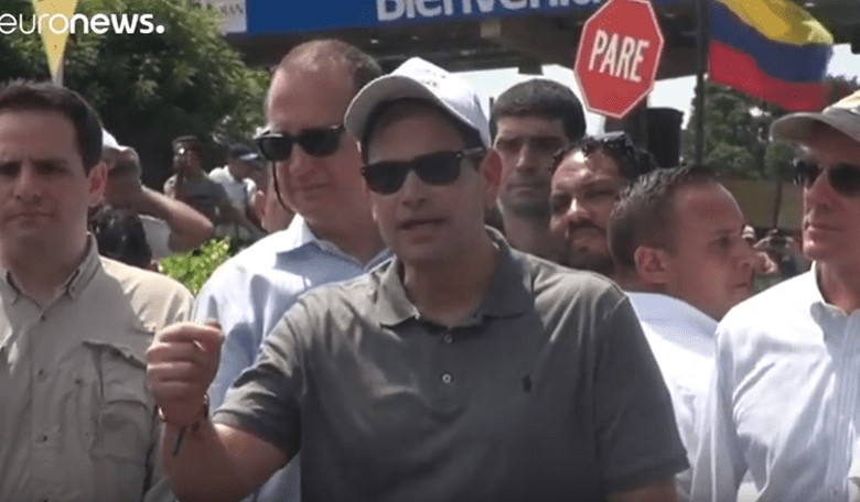 Rubio Rides to Venezuelan Border, Personally Warns Maduro Loyalists Not to Block Aid to the People