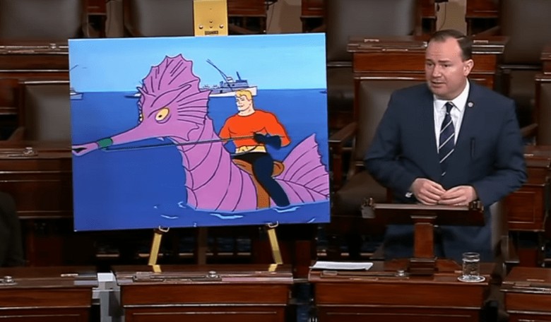 Mike Lee Roasts "Green New Deal" on Senate Floor; Ocasio-Cortez's Retort Fails
