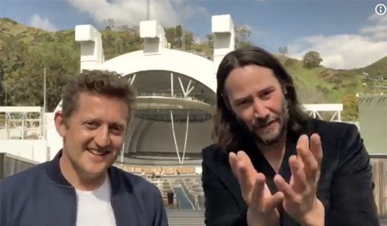 EXCELLENT! Keanu Reeves and Alex Winter Announce Bill and Ted 3