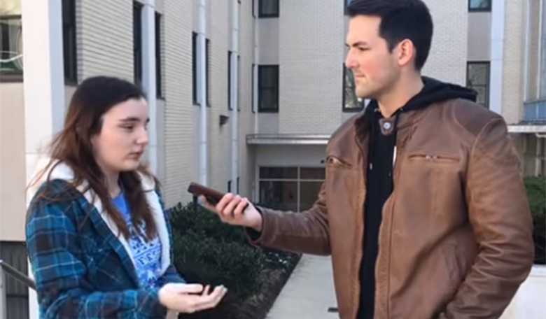 WATCH: Students Draw Ridiculous Lines On Where Free Speech Should End