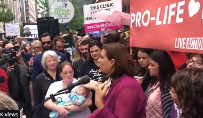 WATCH: Pro-Lifers Prove They're More Energized and Numerous than Pro-Abortionists During Rally In Brian Sims Neighborhood