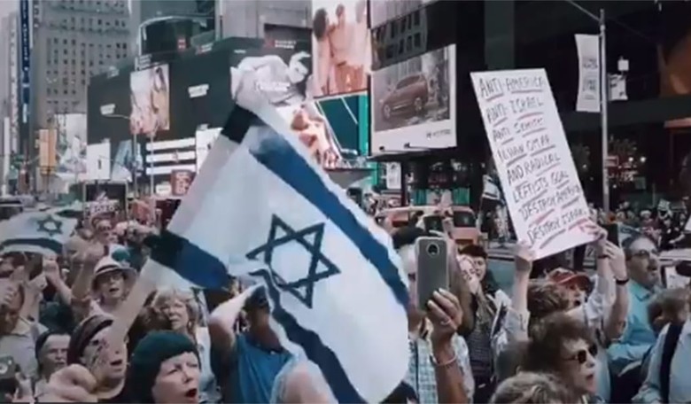 NYC Jewish Community Come Together In Protest to Oust Ilhan Omar
