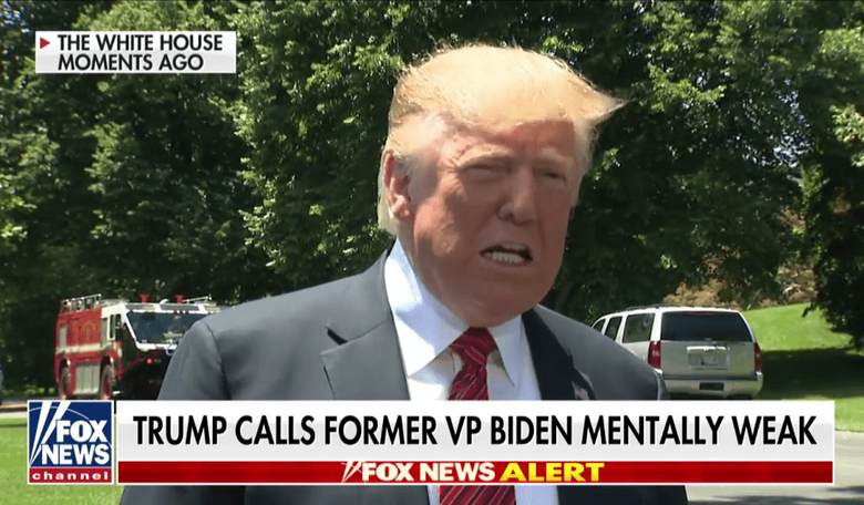 VIDEO: En Route to Iowa, Trump Needles Joe Biden