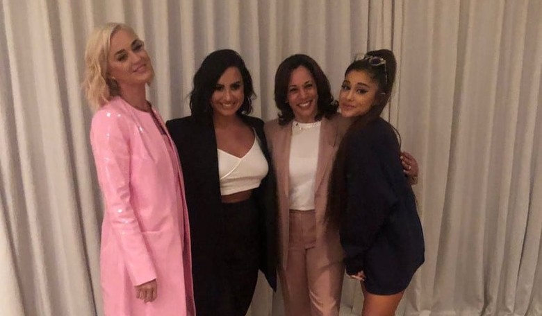 By Fundraising With Scooter Braun, Is Kamala Harris Standing Up for Women in Entertainment?
