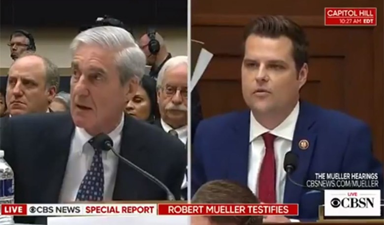 Mueller Gets Absolutely Crushed by Rep. Matt Gaetz After Trying to Dodge Steele Dossier Question