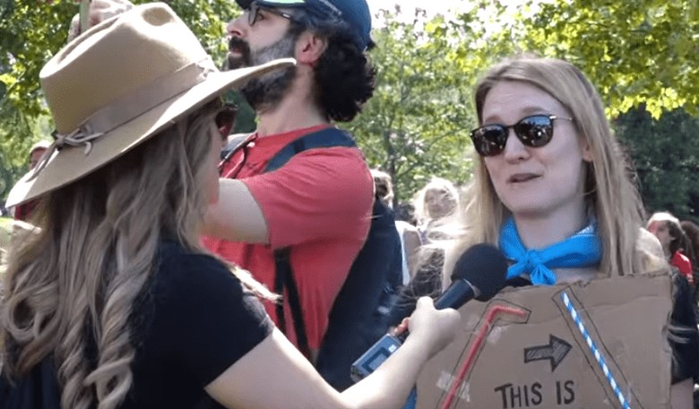 Watch: Climate Protesters Try to Justify Their Use of Climate Harming Products