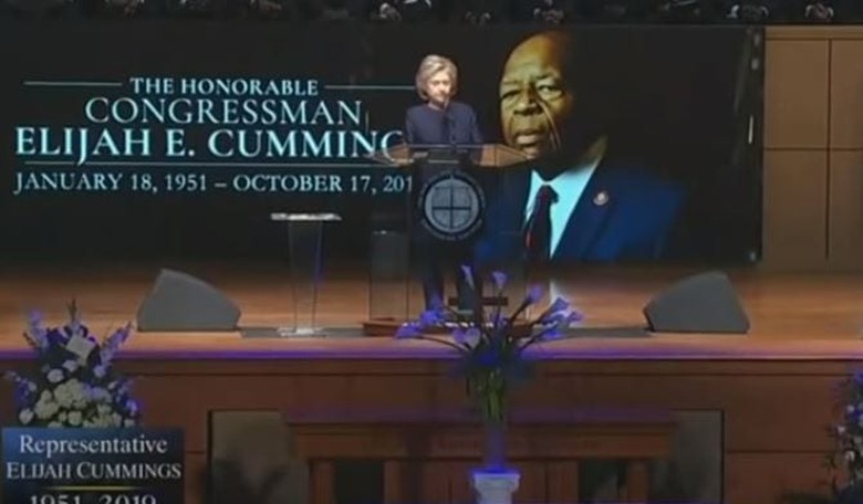 Watch: Hillary Clinton Can't Even Put Away Her Anger at Trump During a Funeral, Takes Swipe During Eulogy