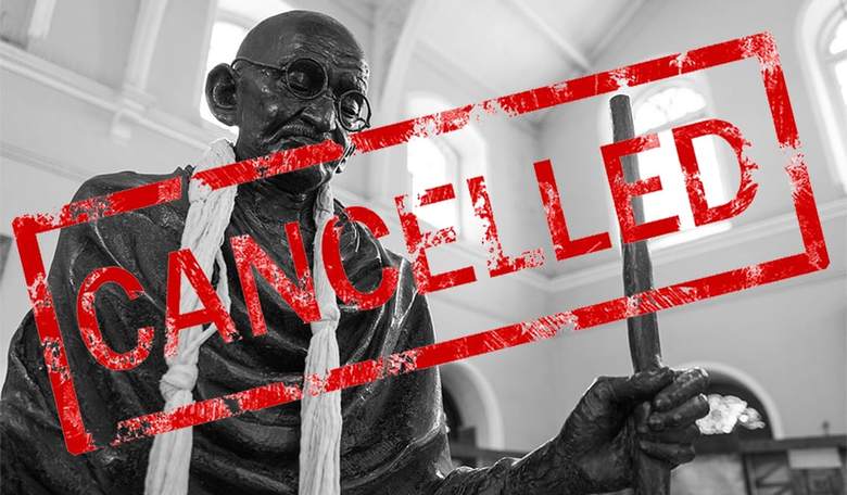 The Left Wants to Cancel Gandhi Now, but the Internet Isn't Having It