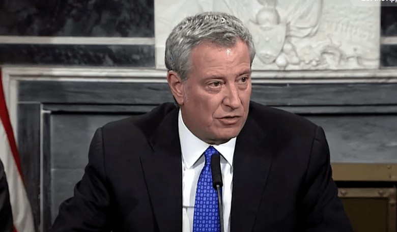 All of a Sudden, Bill de Blasio Cares About the Safety of New Yorkers*