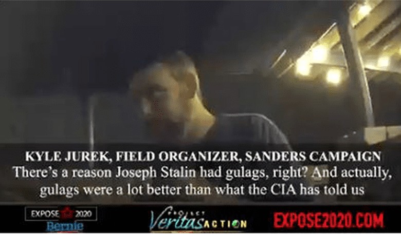 Project Veritas: Sanders Staffer Suggests "Nazi" Trump Supporters be Sent to Gulags, Re-Educated