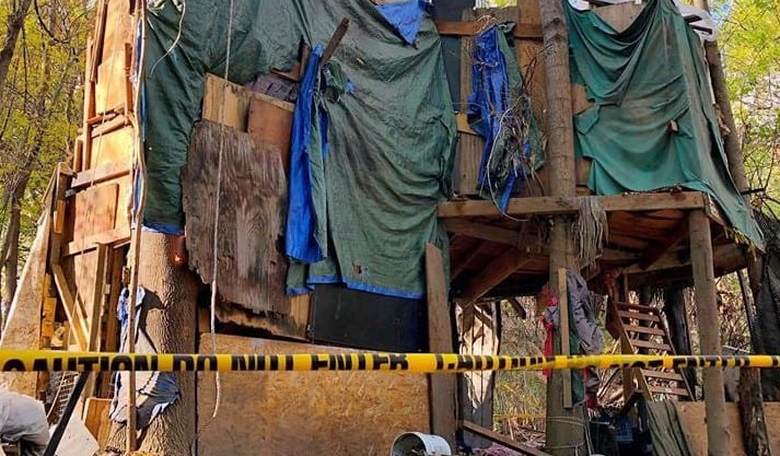 Welcome to Newsom Acres! Cleanup Crews Find 3-Story "Condo" in CA Park
